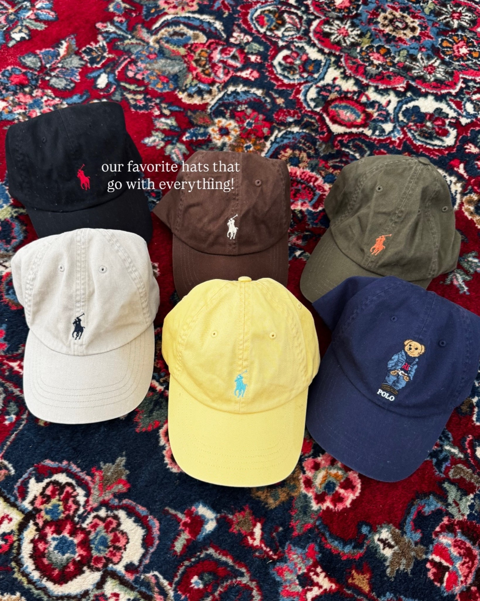 Ralph Lauren polo hats

#LTKootd