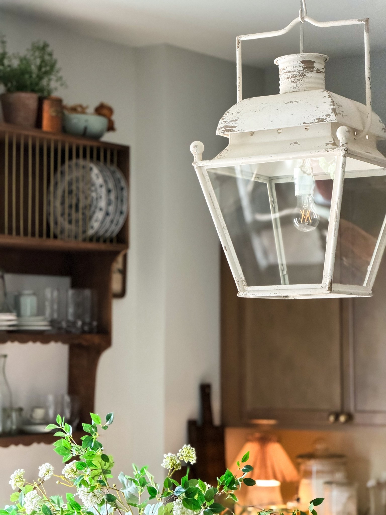 I have three of these above our kitchen island & they are such a statement piece for cottage lighting. @Antique Farm House 

#LTKHome