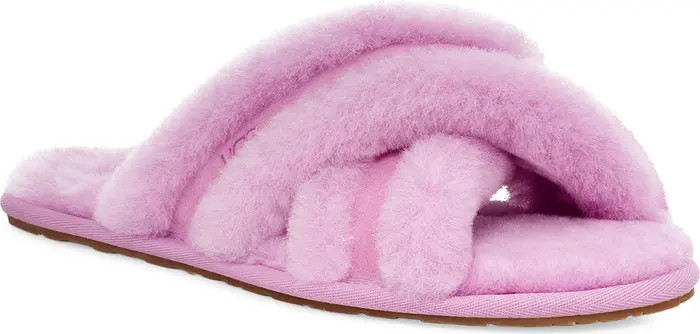 UGG® Scuffita Genuine Shearling Slide Slipper | Nordstrom | Nordstrom