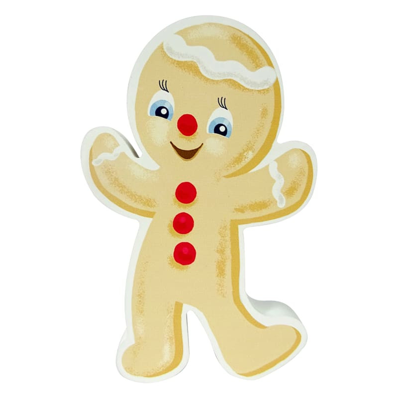 Gingerbread Lane Gingerbread Boy Table Decor, 7" | At Home