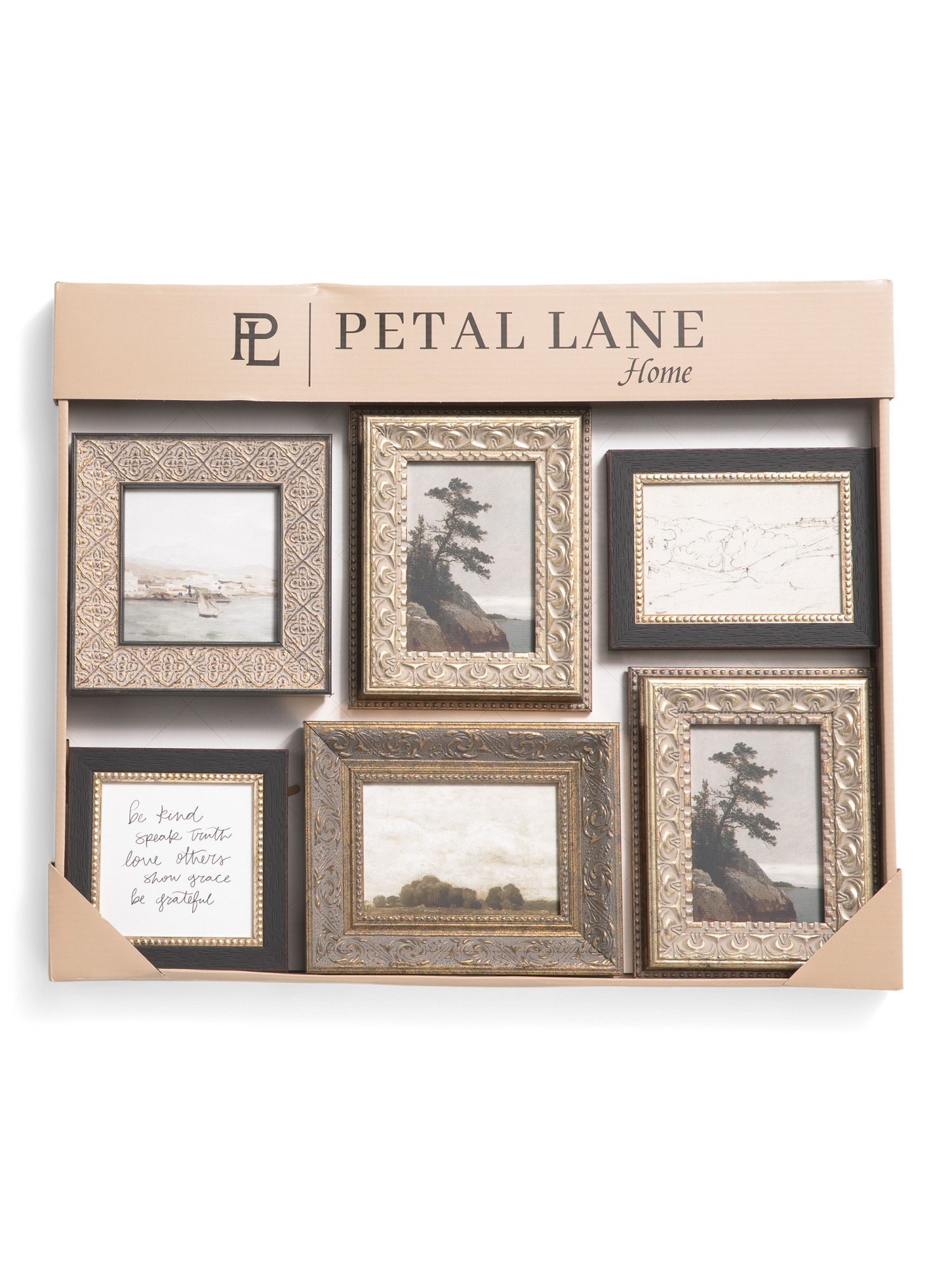6pc 6x6 And 5x7 Wall Art Set | TJ Maxx