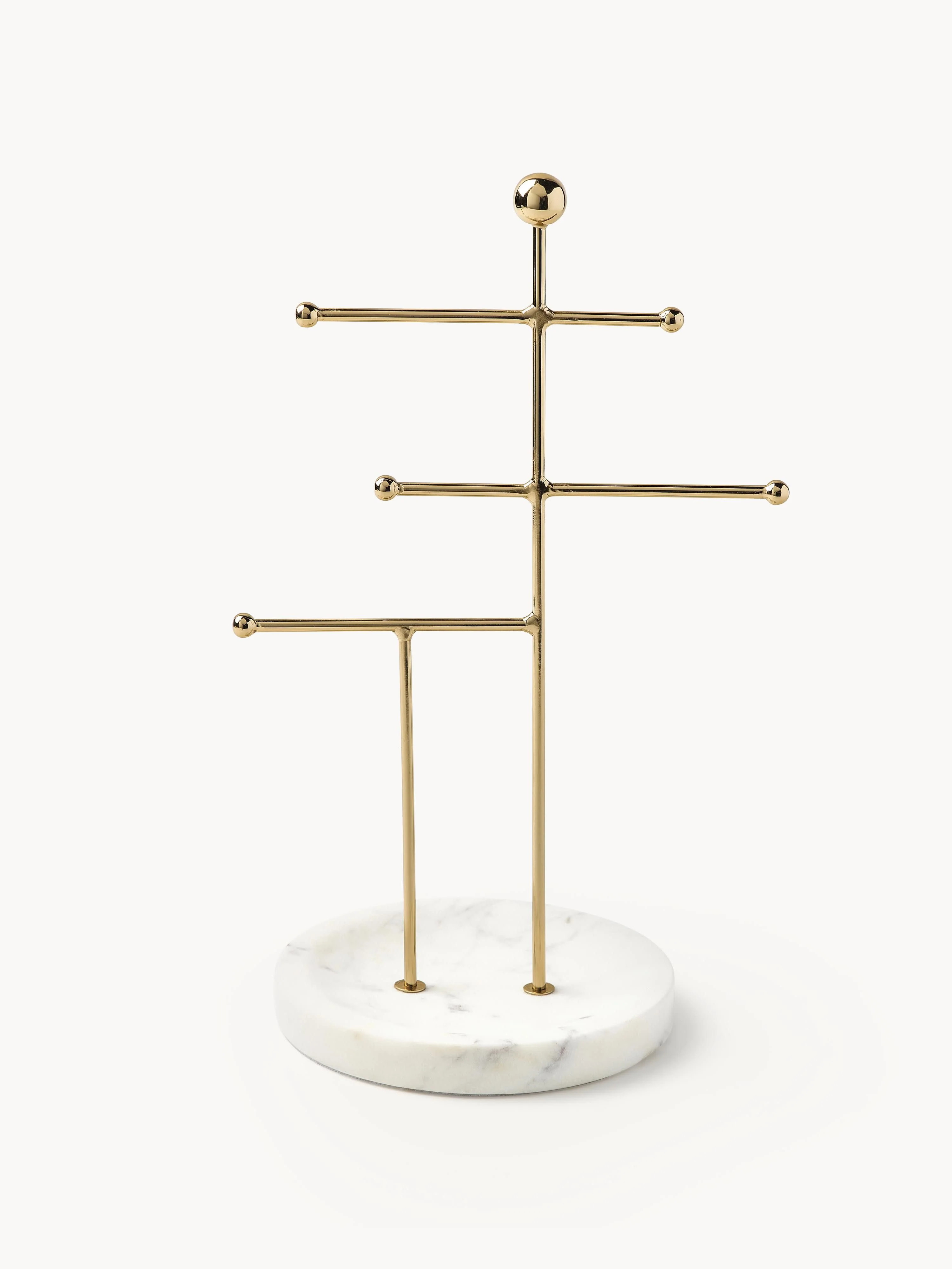 Schmuckhalter Selina mit Marmor-Sockel | Westwing EU