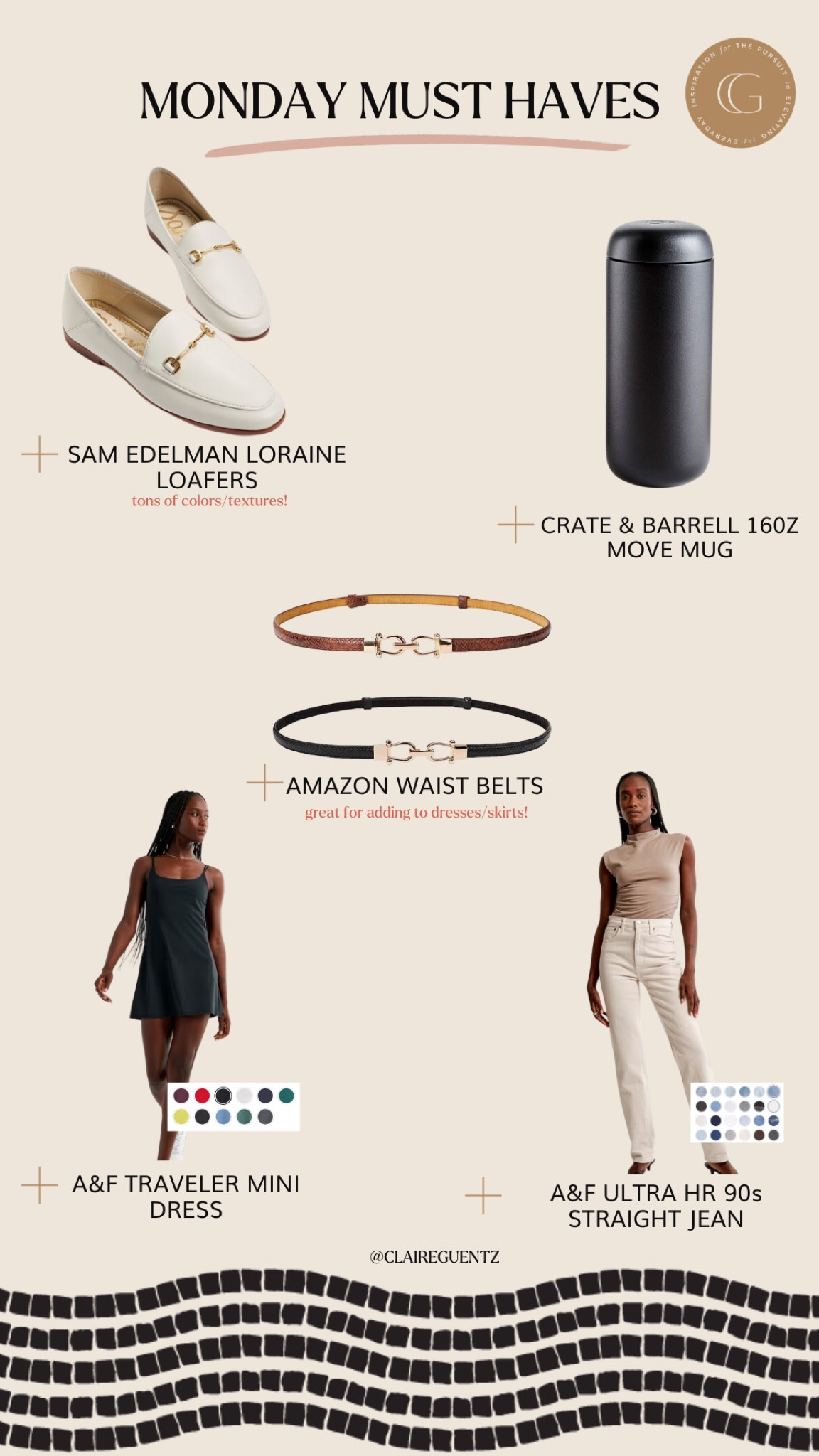 Monday must haves!

#LTKworkwear #LTKtravel #LTKFind