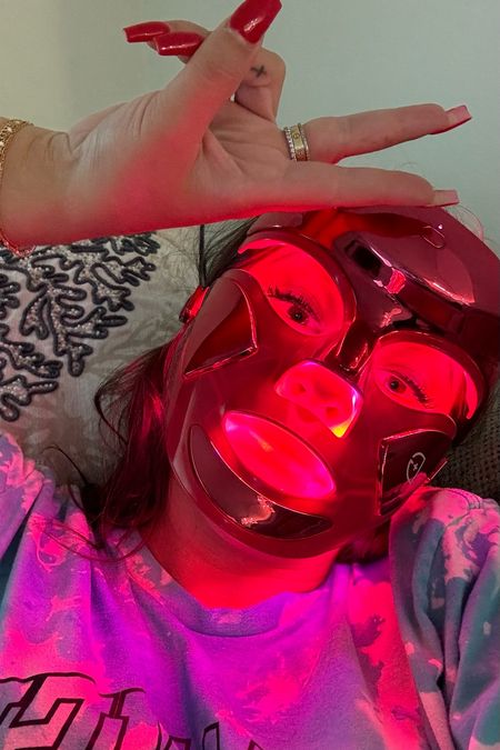 One of the best purchases I’ve ever made is this LED red light mask! It actually has blue light too and can be used on the neck as well! #skincare 

#LTKGiftGuide #LTKWedding #LTKBeauty