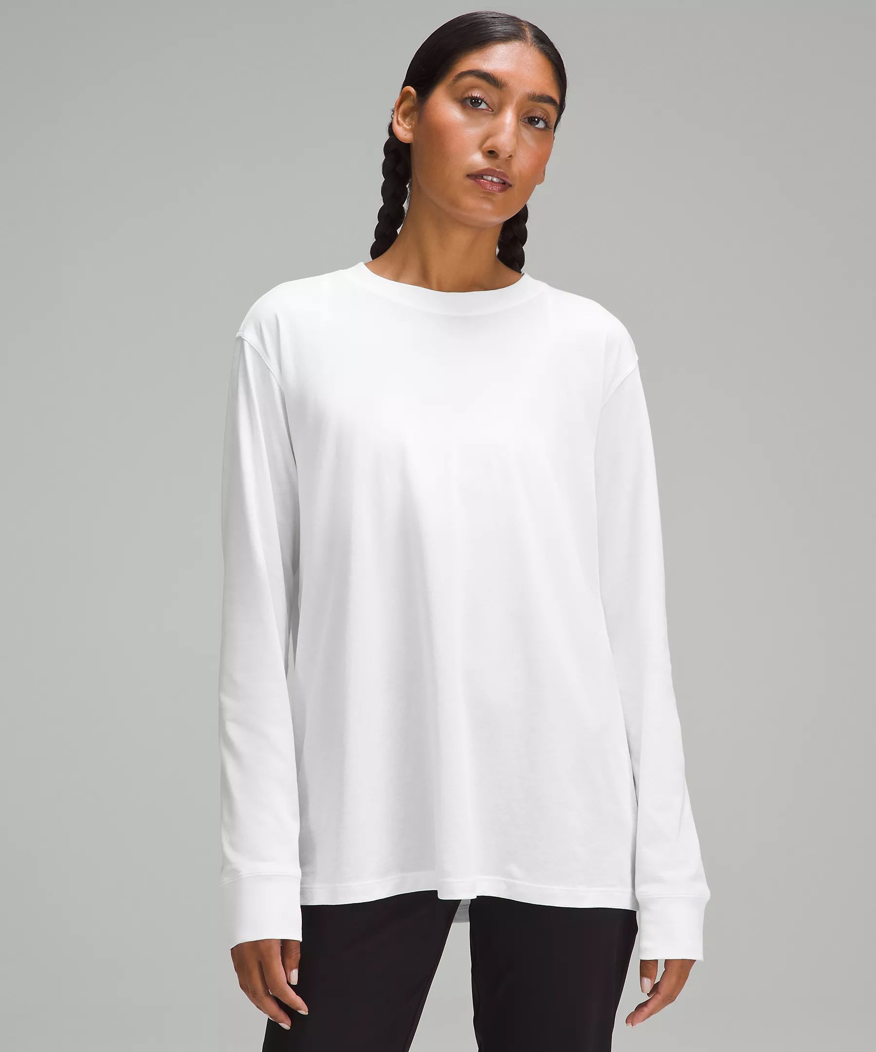All Yours Cotton Long Sleeve Shirt | Lululemon (US)