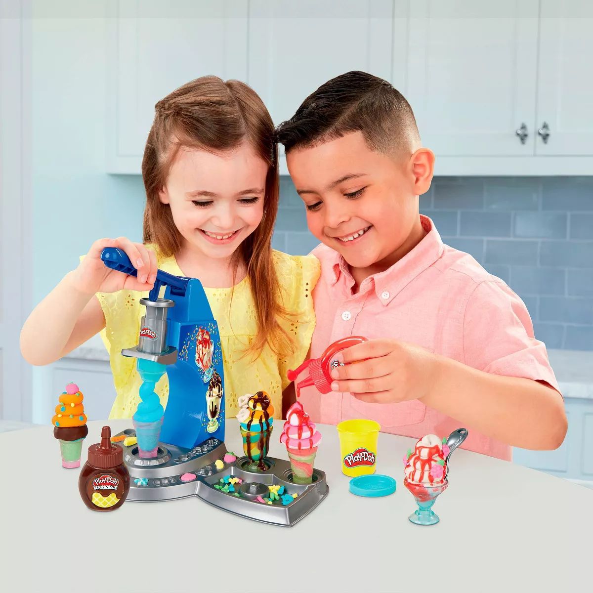 Play-Doh Kitchen Creations Drizzy Ice Cream Playset | Target