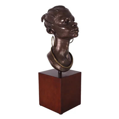 Ulrica African Bust on Stand | Wayfair North America