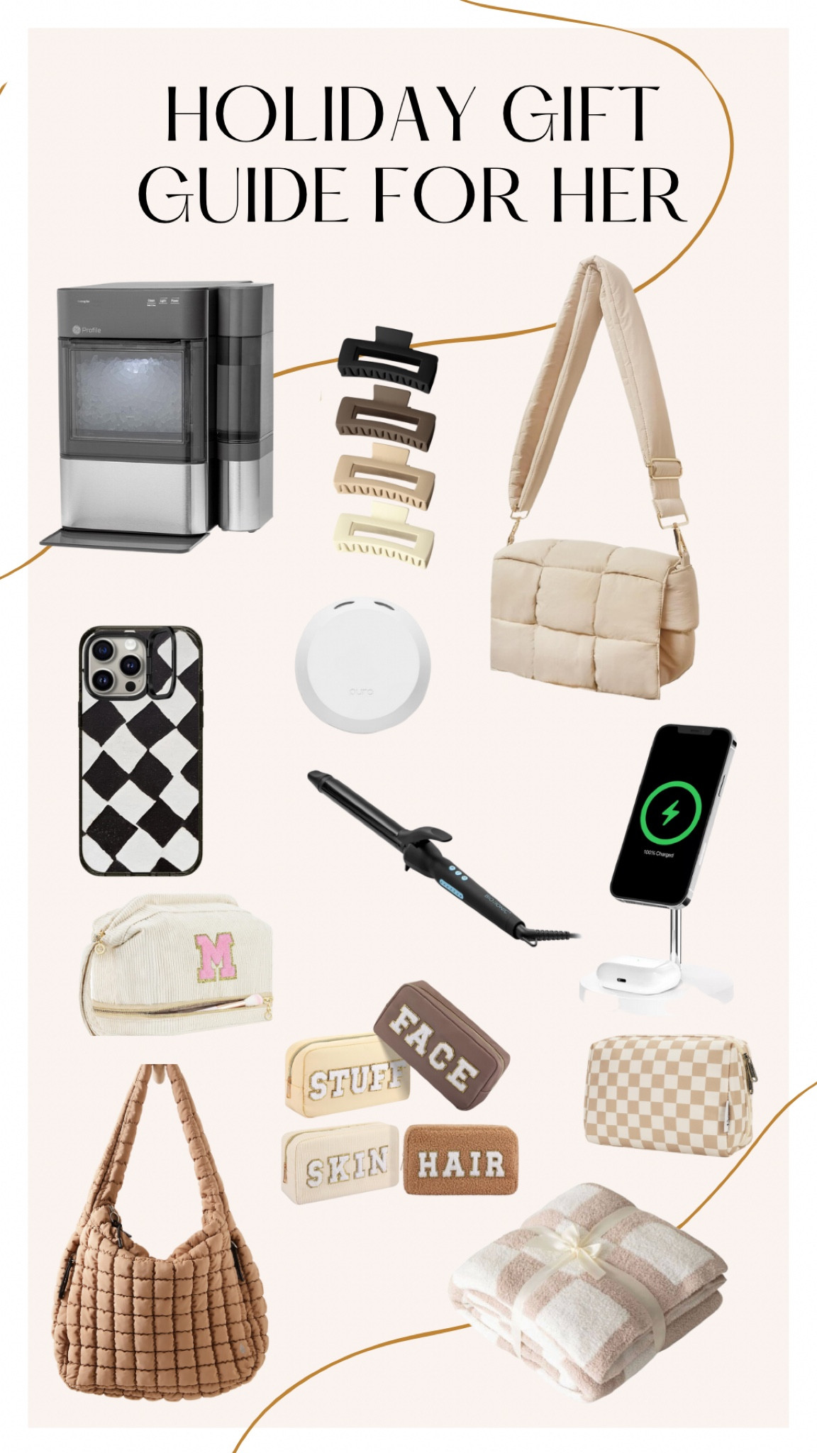 We love a good gift guide for the ladies!

Ice maker | claw clips neutral | crossbody purse | caseitfy phone case| make up bag | toilet tree bag| free people bag | for her | curling iron | pura | pebble ice maker | 

#LTKHoliday #LTKGiftGuide #LTKSeasonal