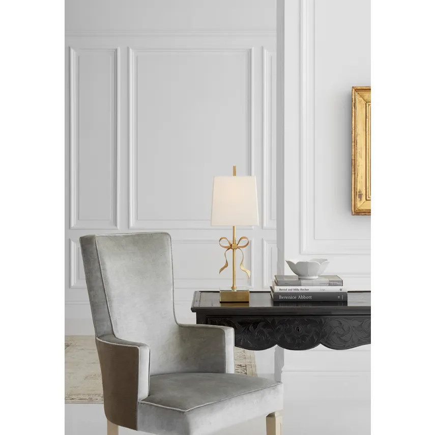 Ellery Gros-Grain Bow Table Lamp | Visual Comfort