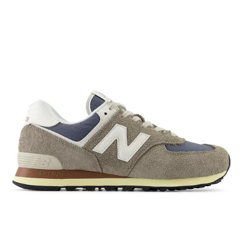 New Balance Unisex 574 Sneakers - Brown/White (Size 7.5) | New Balance Athletics, Inc.