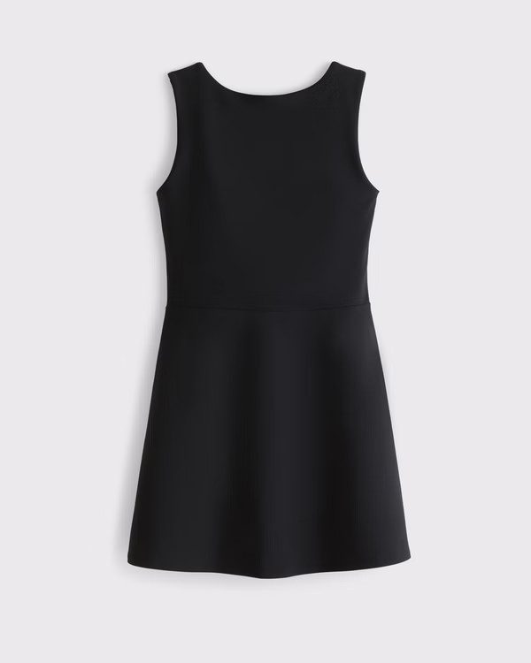 YPB sculptLUX Slash Mini Dress | Abercrombie & Fitch (US)