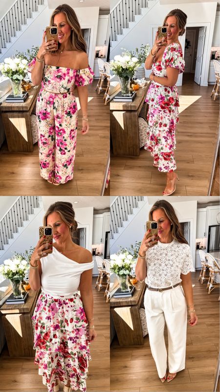 All on sale this weekend!! 
Floral Dresses 
Wedding guest ideas outfit 

#LTKwedding #LTKmidsize #LTKover40