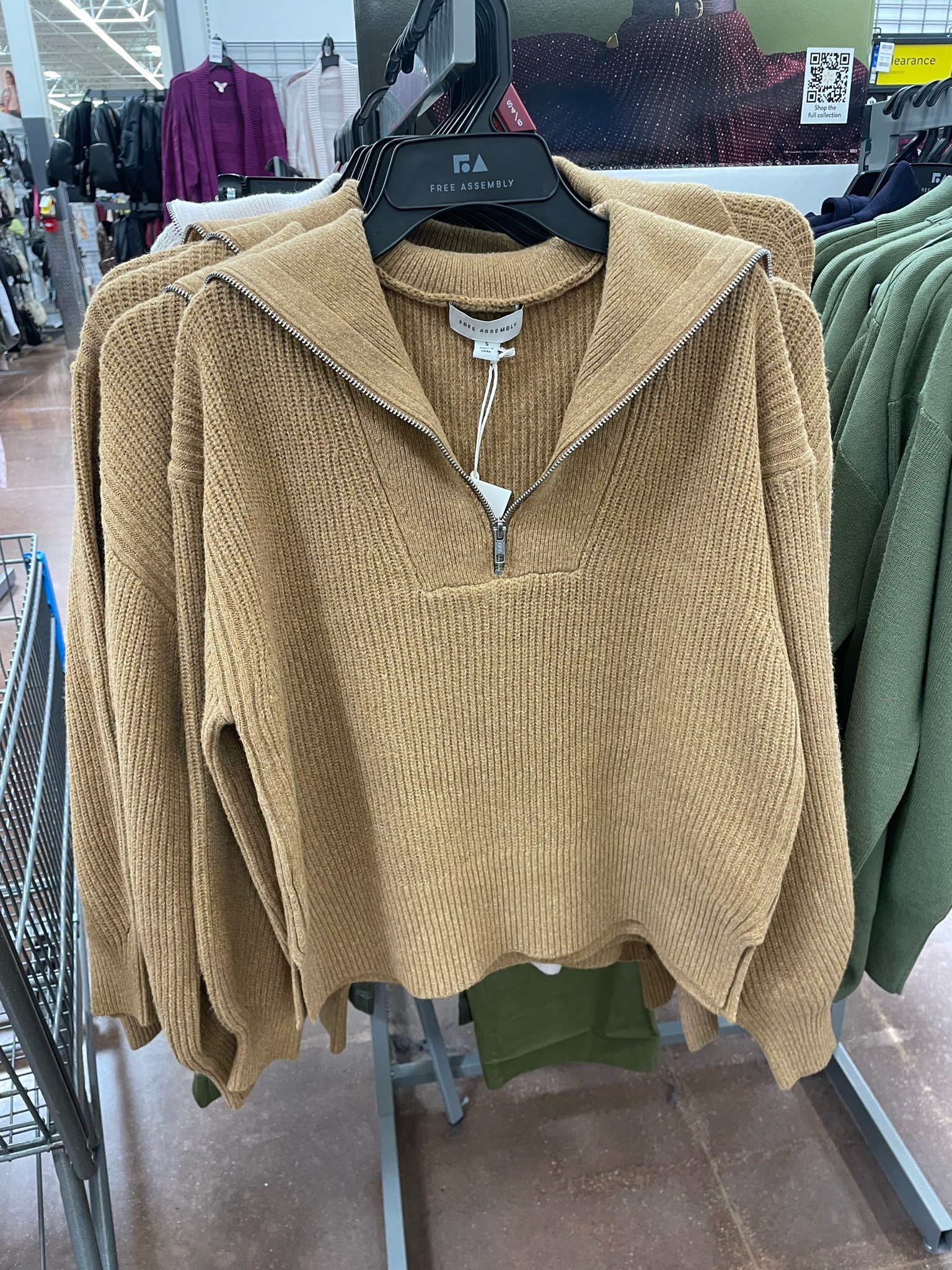 Half zip sweater Walmart 

#LTKU #LTKStyleTip #LTKFindsUnder50