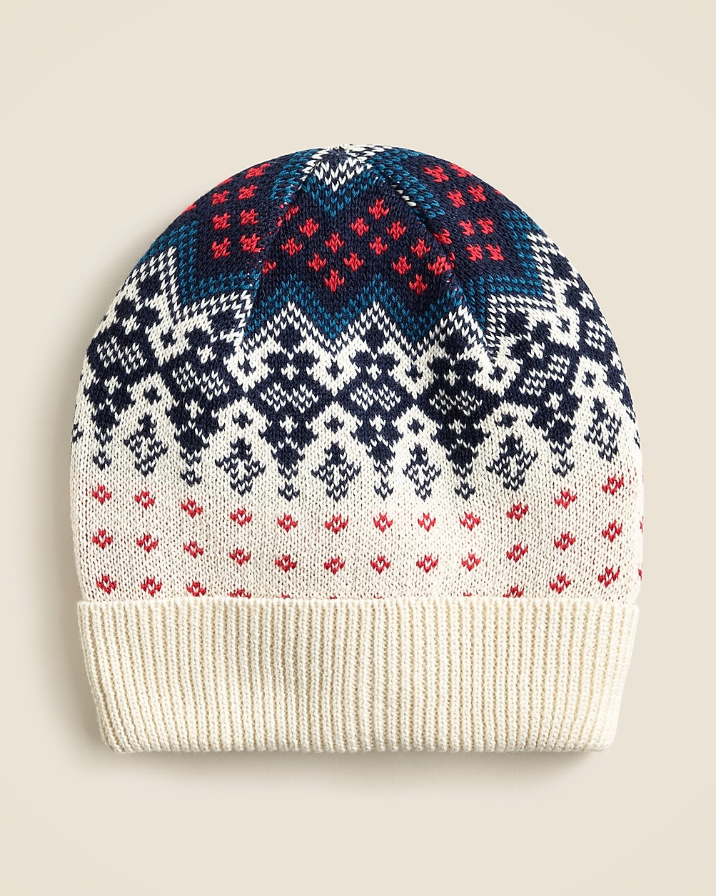 Kids' vintage Fair Isle beanie | J. Crew US
