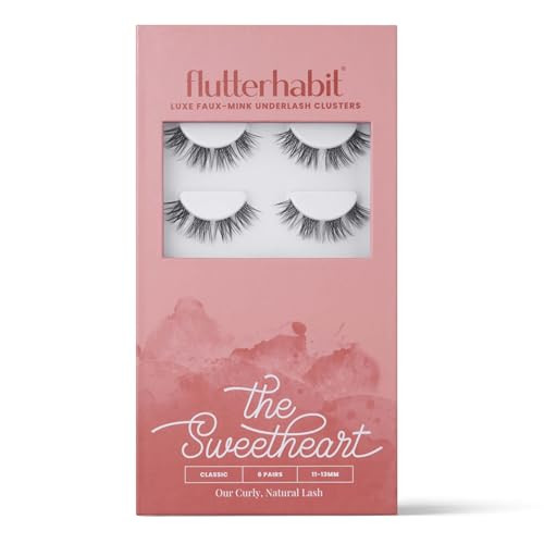 Sweetheart Doll-Eyed Lashes – Doll-Eyed Lash Clusters for Women - Salon Quality At Home Eyelashes Extension Kit - 6 Lash Sets - No Lash Glue Included | Amazon (US)