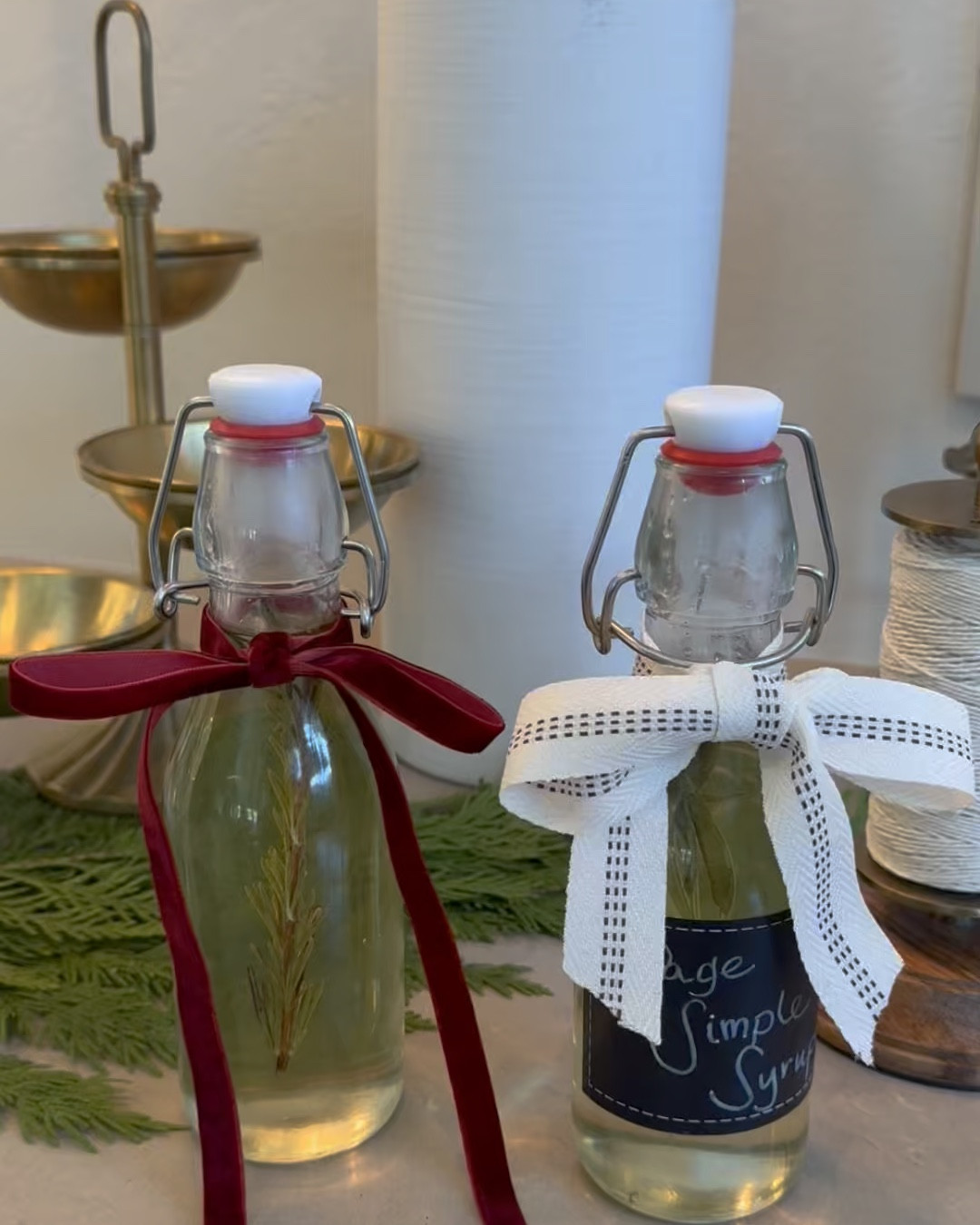 Homemade Simple Syrup is a fun gift for ‘Coffee Lovers’ here are the bottles and ribbons I used to make my own at home. 

#LTKHoliday #LTKfoodie #LTKGiftGuide