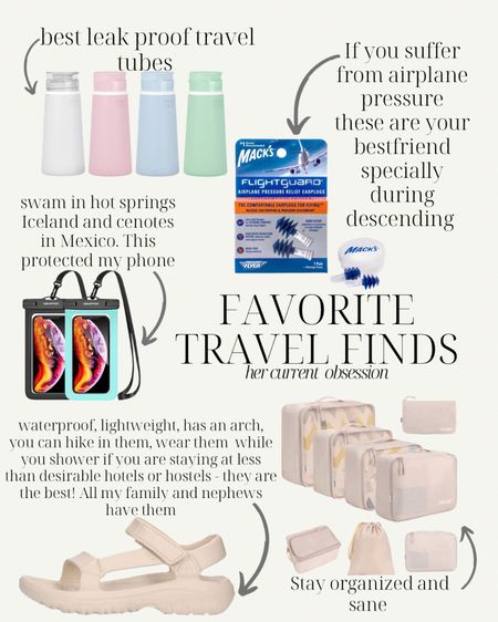 Favorite travel finds, travel accessories, travel toiletries, Teva sandals, travel tips

#LTKshoecrush #LTKtravel #LTKFind