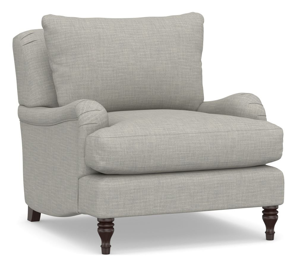 Carlisle English Arm Upholstered Armchair | Pottery Barn (US)