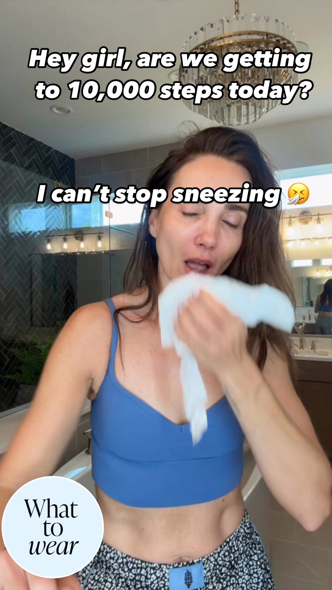 Let’s meet our daily goals! weather was less than ideal today and I didn’t feel so great but went for a quick walk around the neighborhood and I’m so much closer to my 10,000 step goal

#LTKOver40 #LTKWatchNow #LTKActive