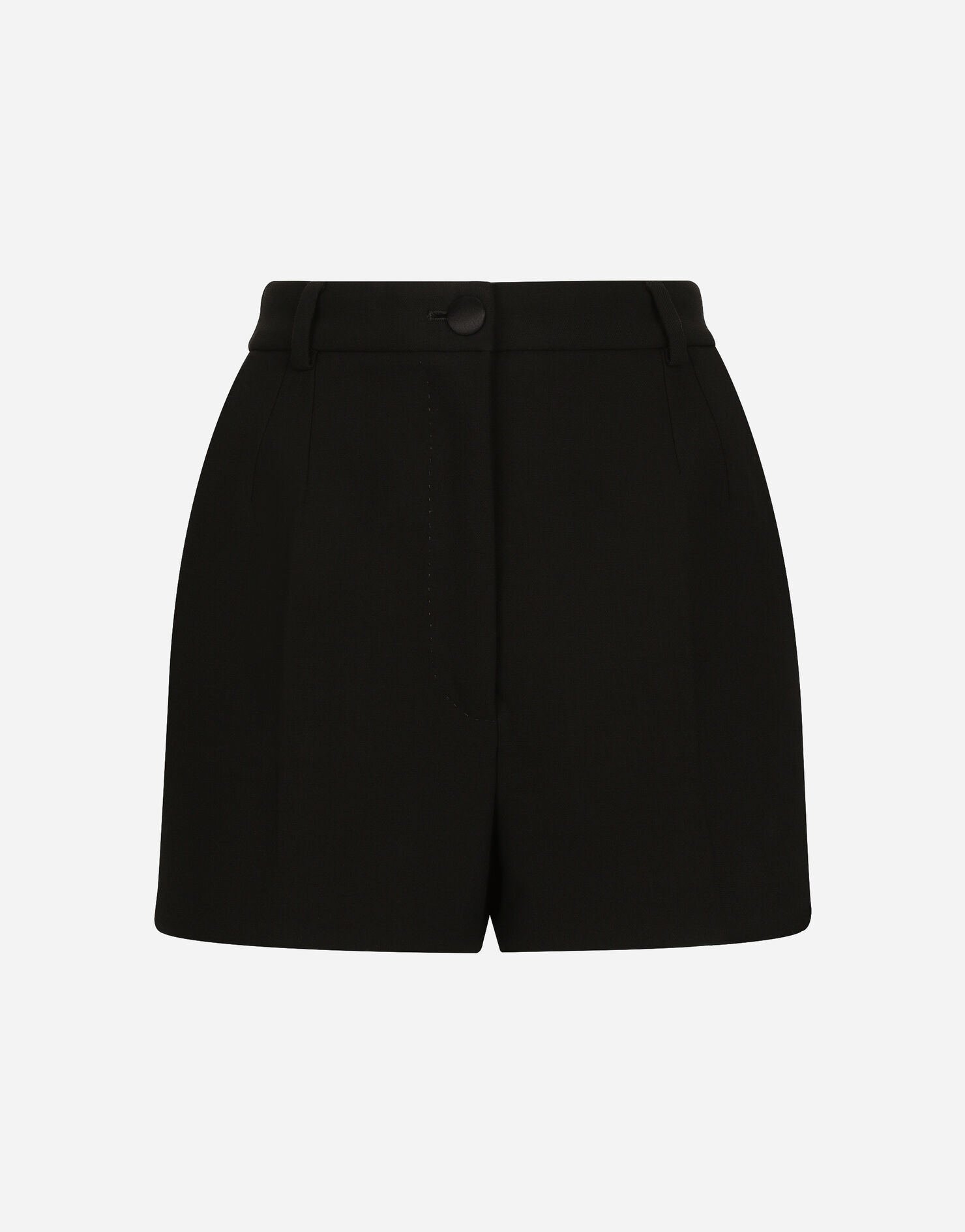 Double wool crepe shorts | Dolce & Gabbana US