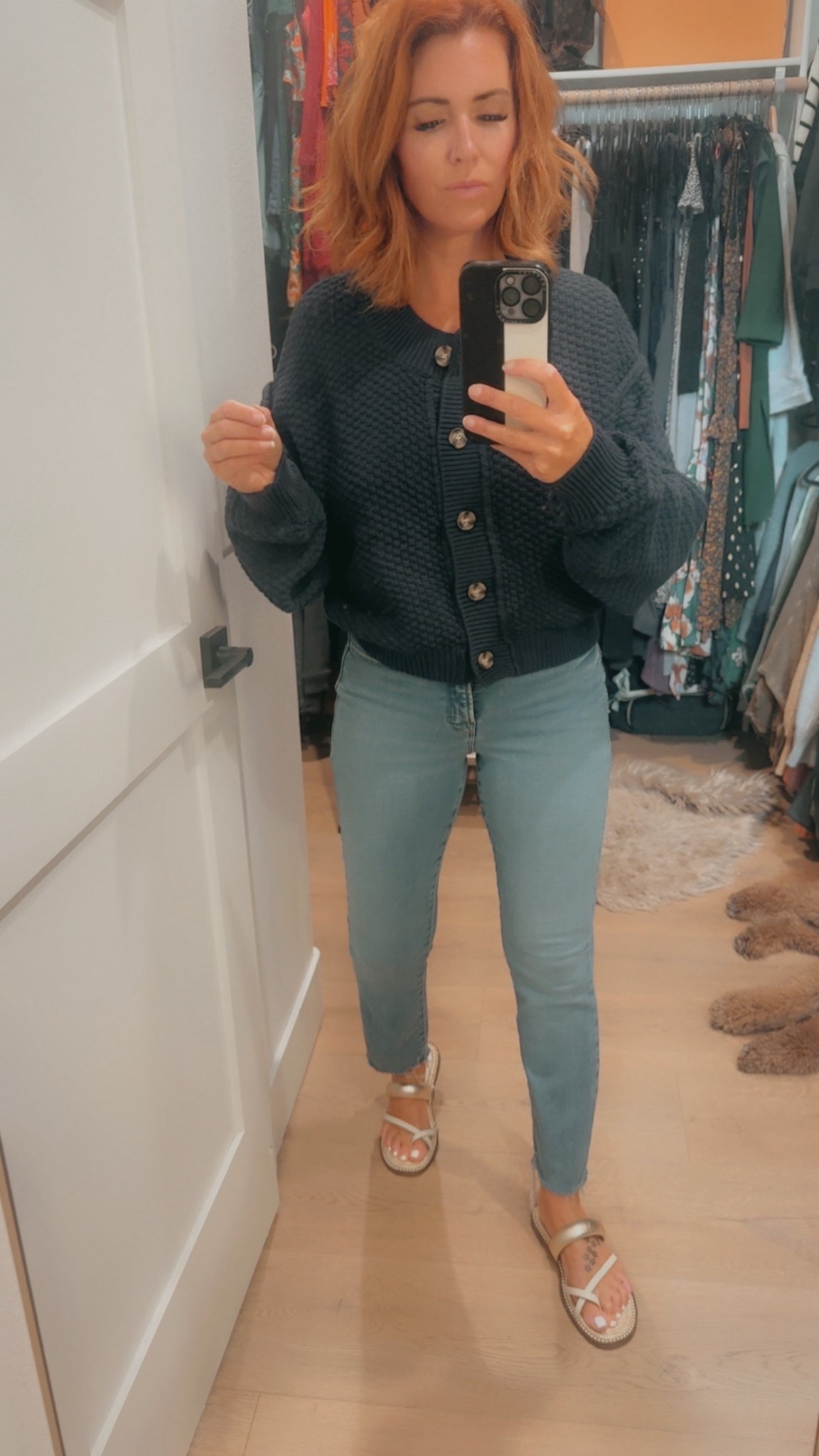 Europe vacation outfit | favorite blue cardigan | free people | jeans | summer sandals 


#LTKSeasonal #LTKPetite #LTKOver40