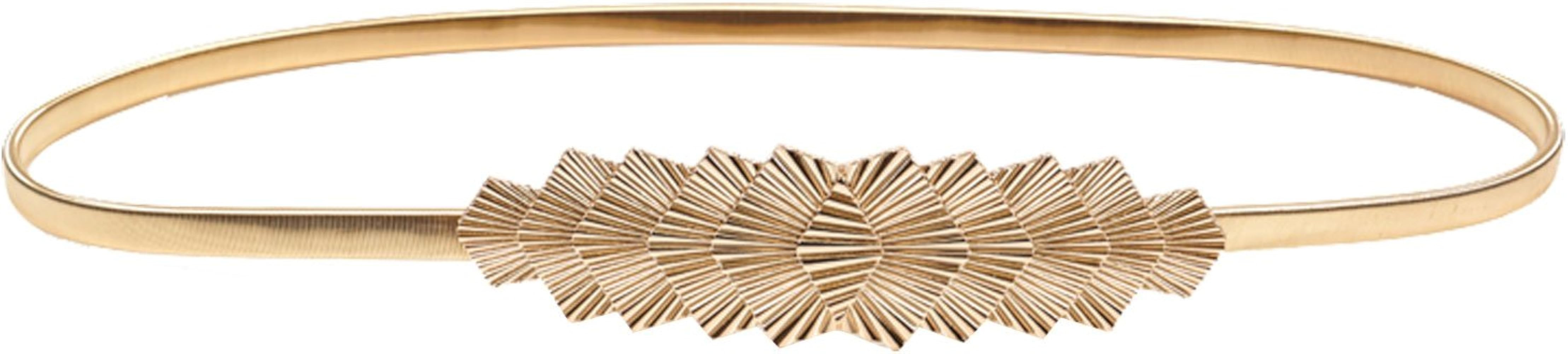 Womens Fashion Metal Stretch Waist Skinny Belt Waistband | Amazon (US)