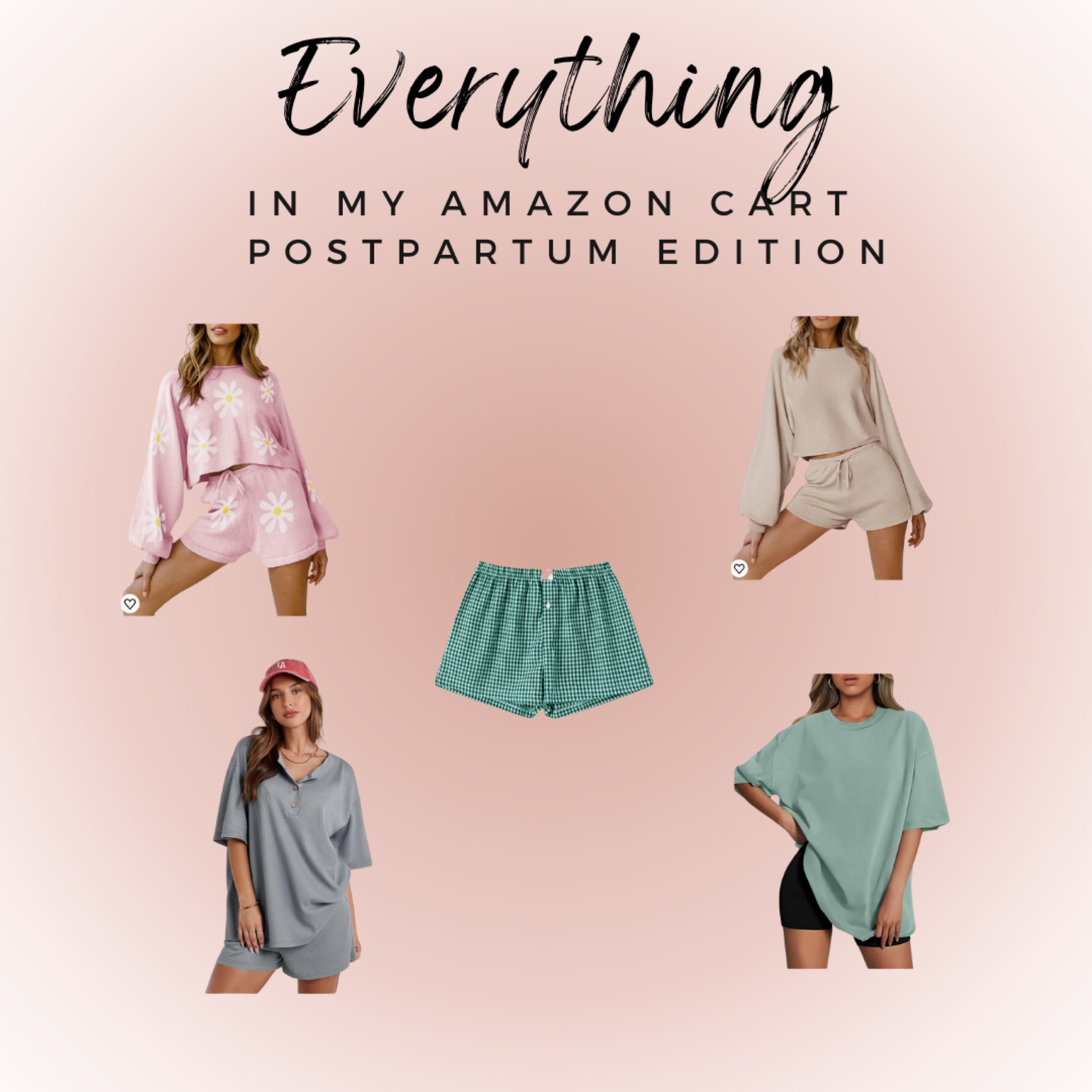 When you’re 1 month postpartum it’s all about the comfort! 

#LTKfindsunder50 #LTKActive