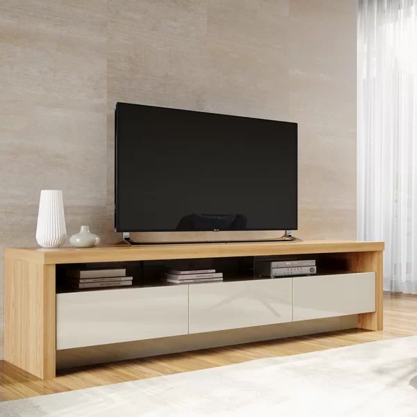 Makiver TV Stand for TVs up to 88" | Wayfair North America