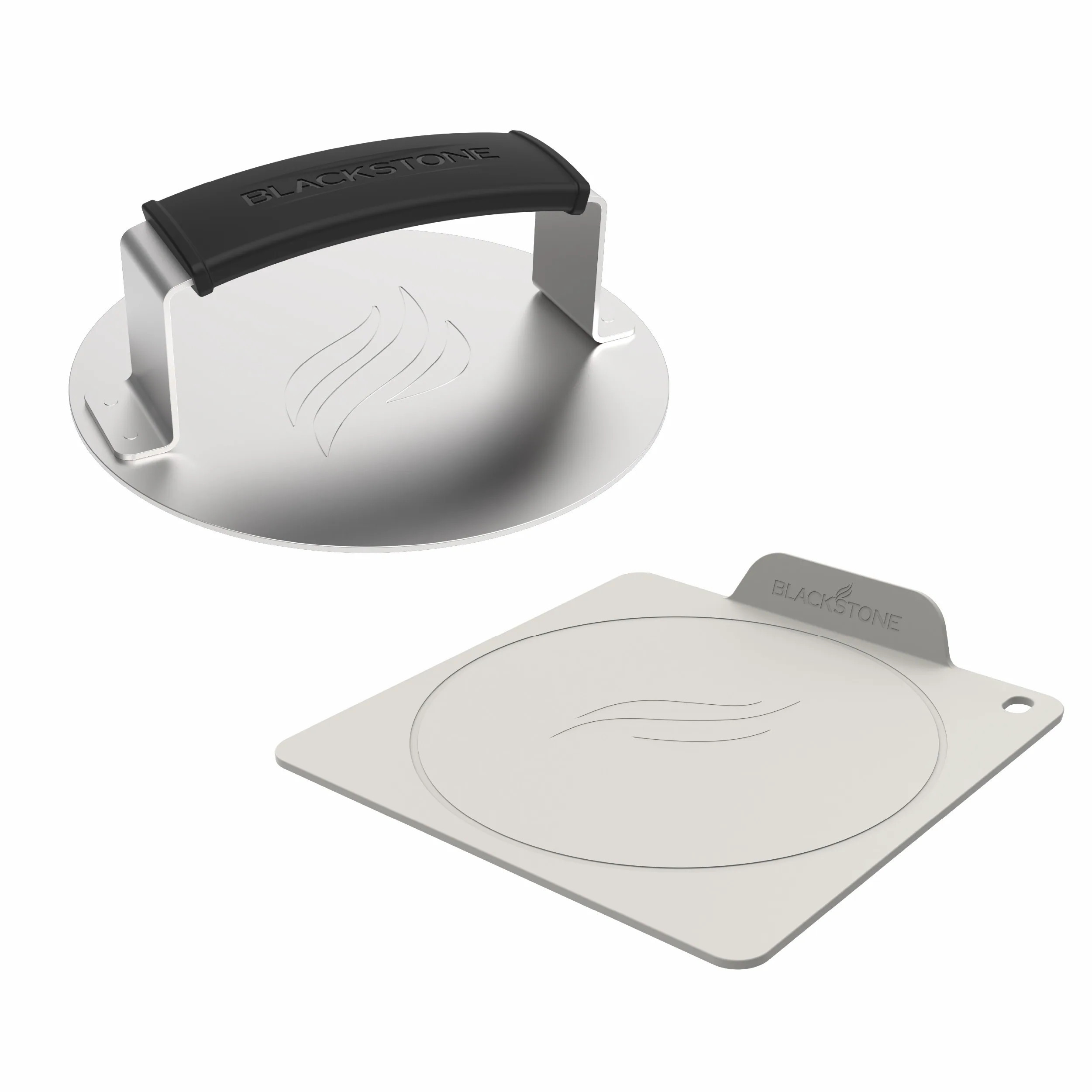 Blackstone Smash Burger Press with Smash Guard 2 -Piece Stainless steel Tool set one_size | 6186 | Lowe's