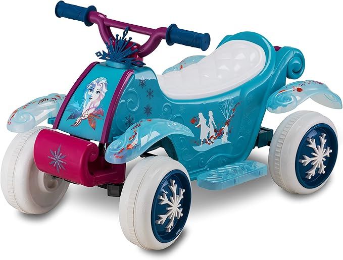 Kid Trax Toddler Disney Frozen 2 Electric Quad Ride On Toy, Kids 1.5-3 Years Old, 6 Volt Battery ... | Amazon (US)