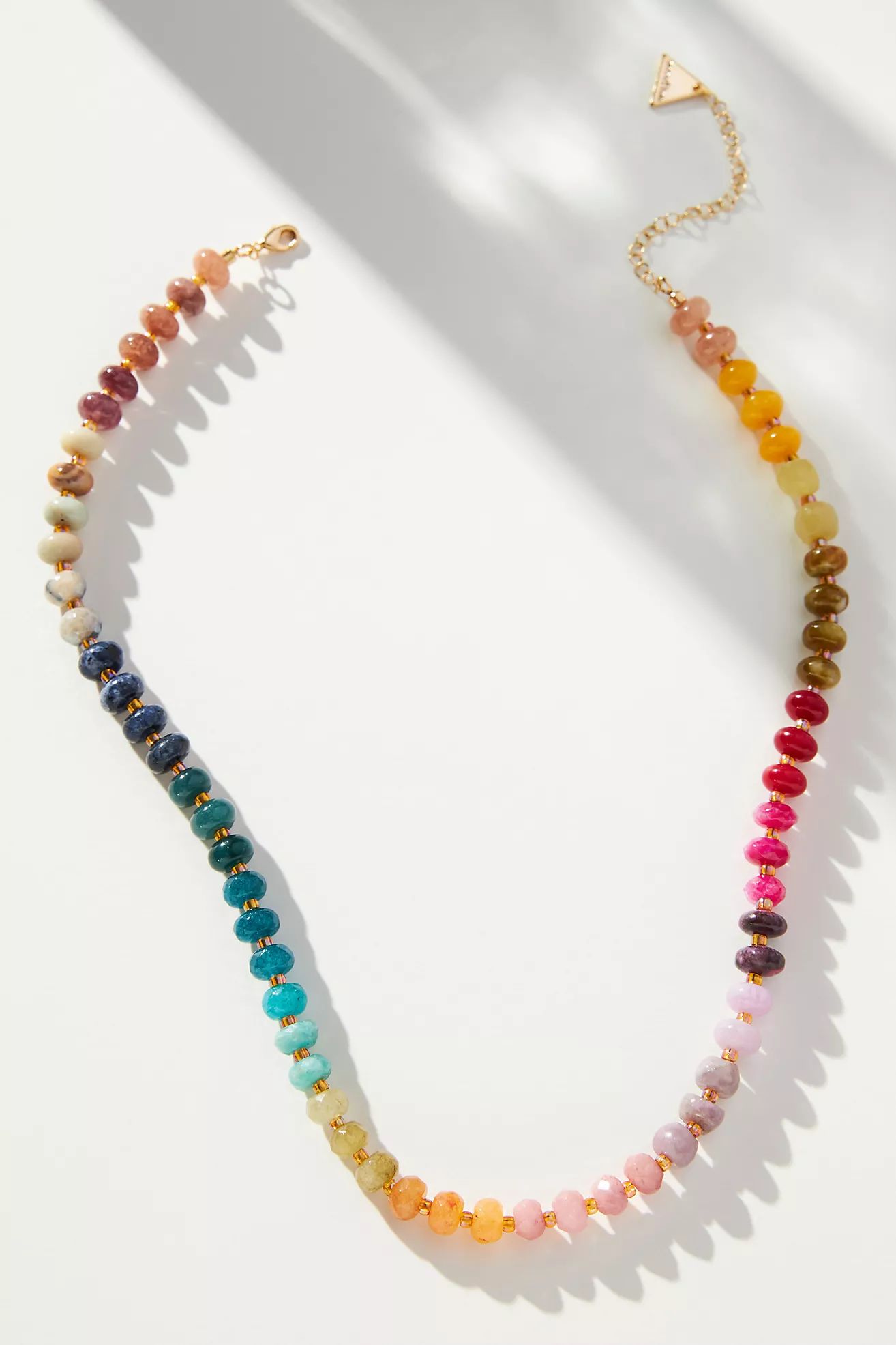 Rainbow Stone Necklace | Anthropologie (US)