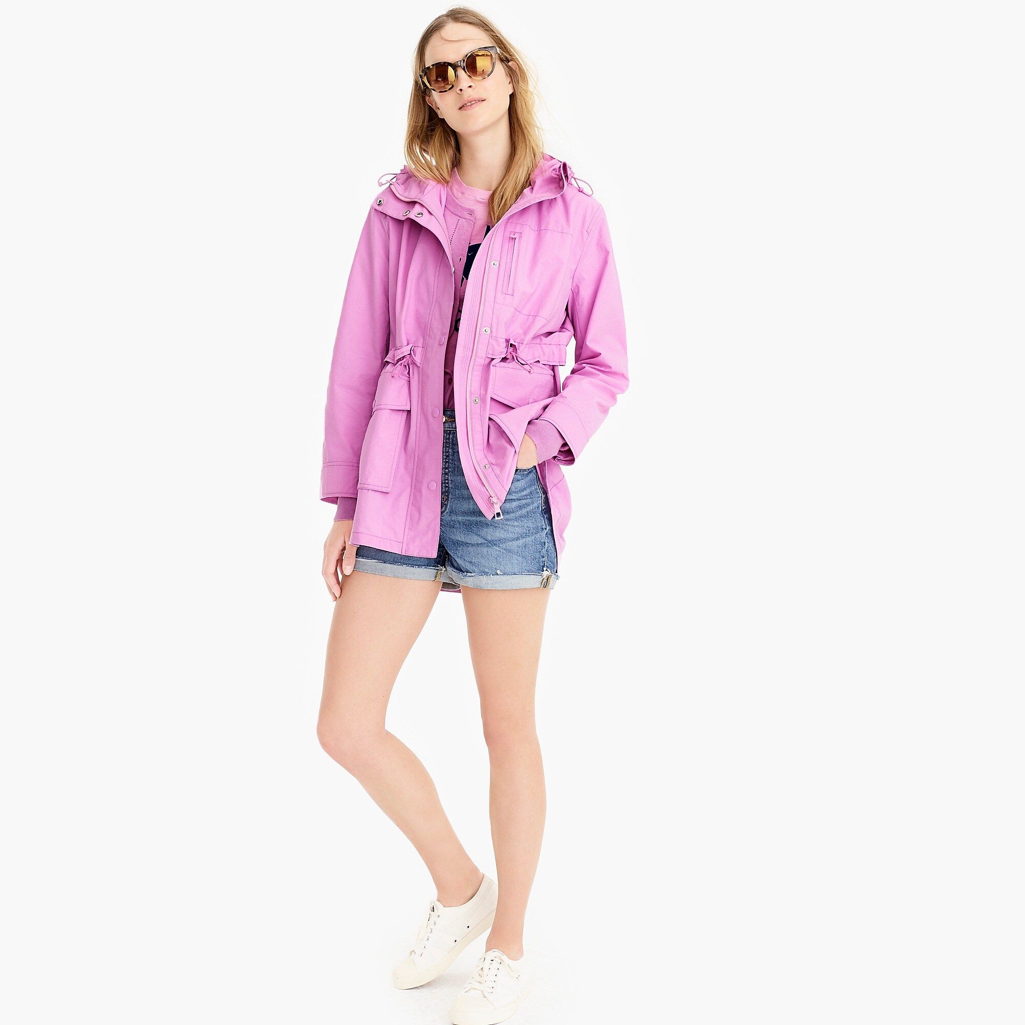 Petite perfect rain jacket | J.Crew US