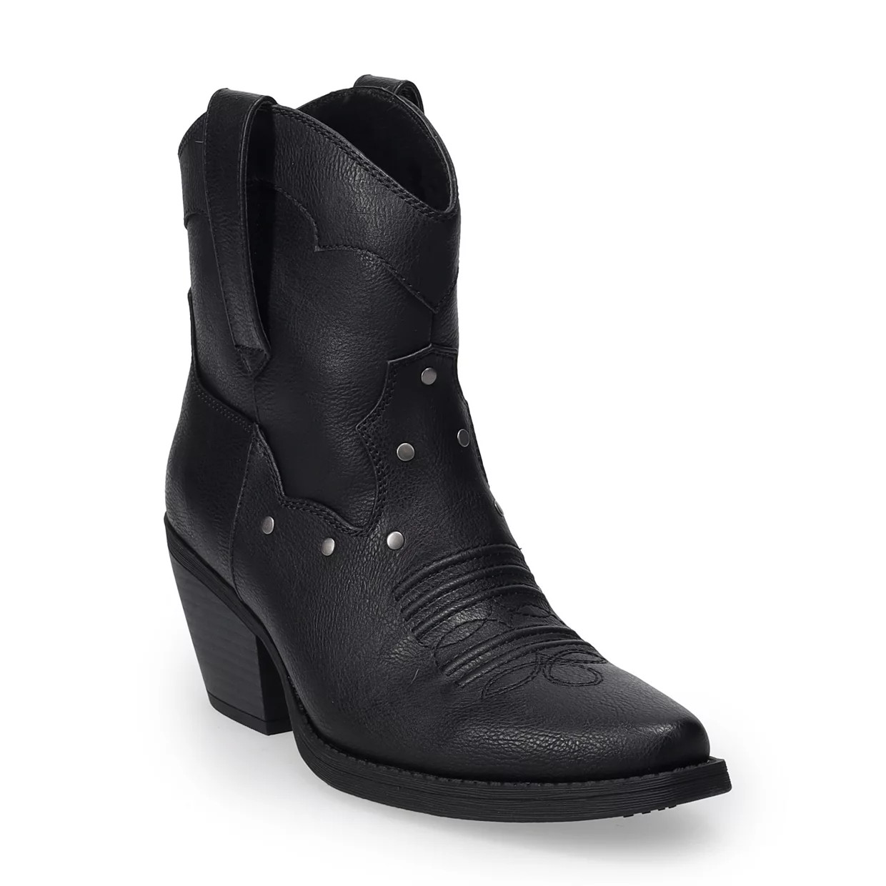 SO® Seville Women's Western Ankle Boots | Kohl's