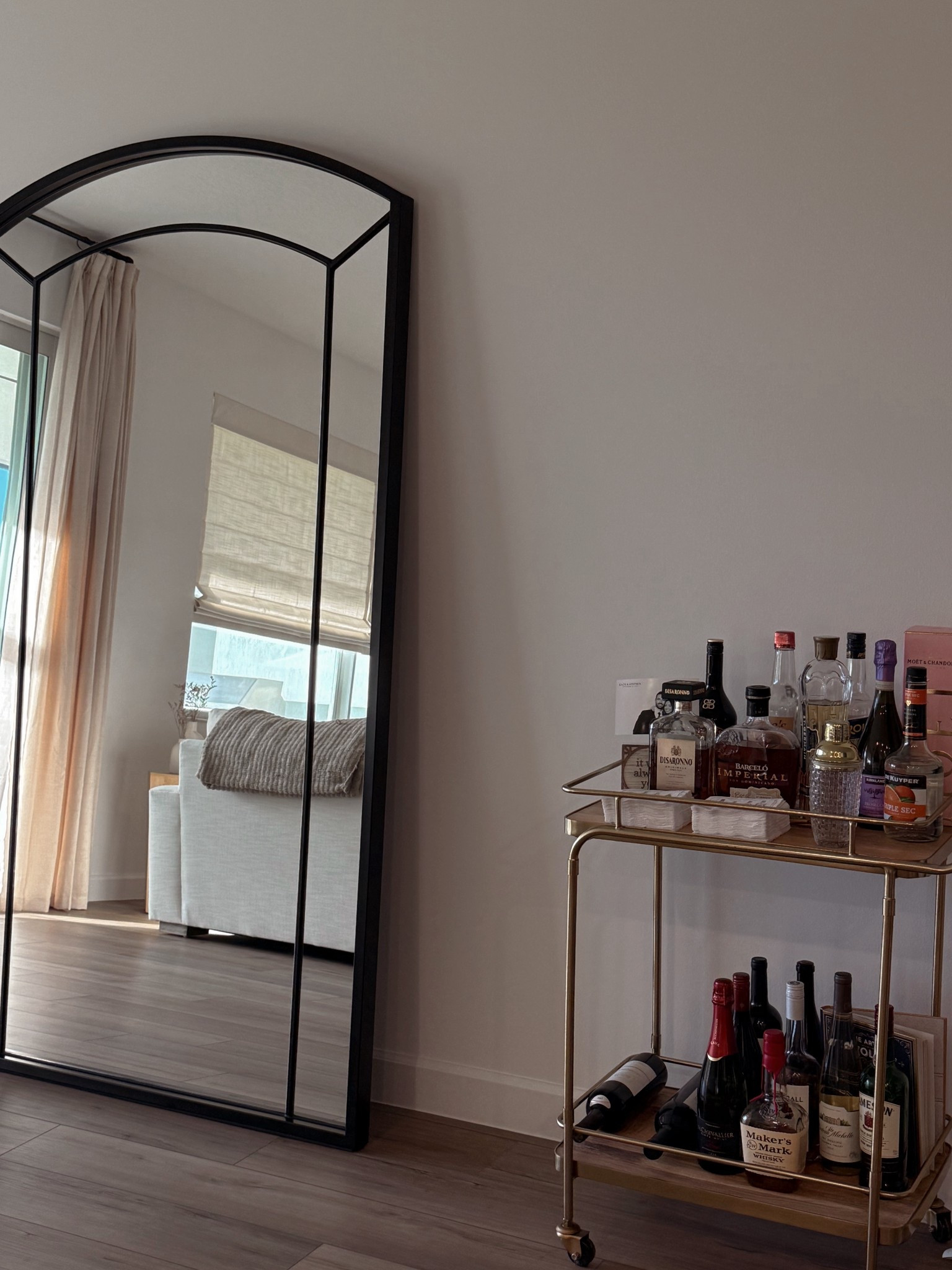 Fav piece is this crate & barrel floor mirror ✨

#LTKHome #LTKStyleTip