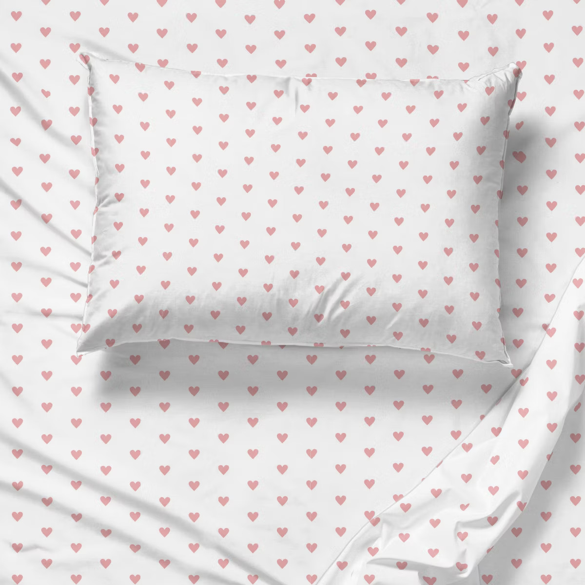 Saturday Park Hearts 100% Organic Cotton Sheet Set | Target