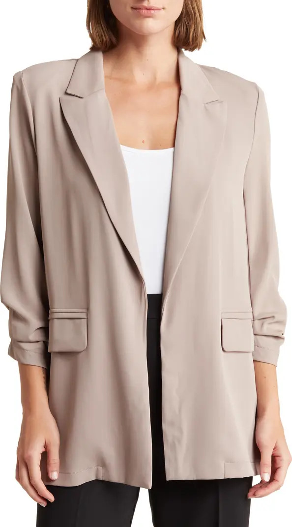 Ruched Sleeve Blazer | Nordstrom Rack