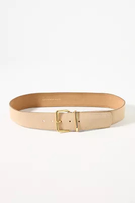 Square-Buckle Suede Belt | Anthropologie (US)