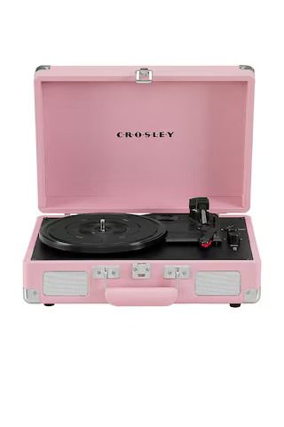 Crosley Radio Cruiser Plus Record Player in Blush from Revolve.com | Revolve Clothing (Global)