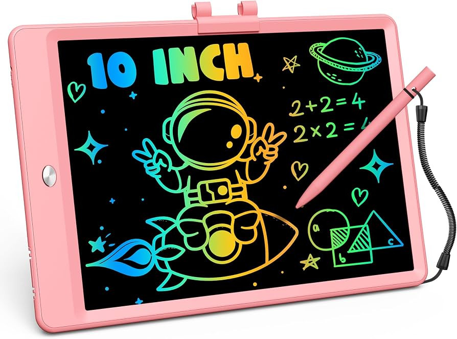ORSEN LCD Writing Tablet 10 Inch, Colorful Doodle Board Drawing Pad for Kids, Toddler Toys for 3 ... | Amazon (US)