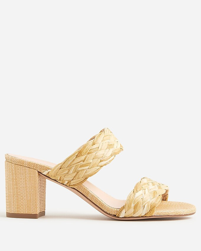 Lucie woven braided-strap sandals | J. Crew US