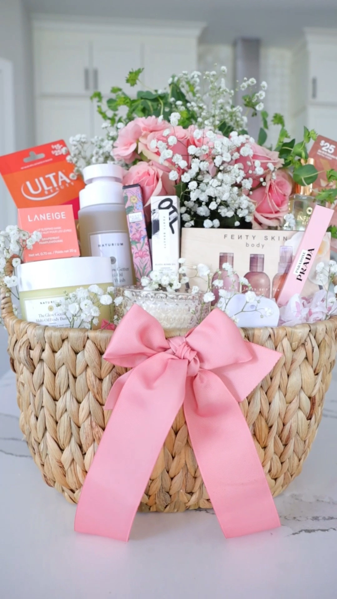 Mother’s Day gift idea for the mom who says “don’t get me anything” but absolutely deserves thoughtful little things she’ll actually use. I grabbed a few affordable favorites, kept everything color coordinated, and turned it into a gift basket that feels way more expensive than it is. Perfect if you need a last-minute Mother’s Day idea that still feels personal and cute. Linked everything here from the beauty finds to the basket fillers and wrapping details.

#LTKMothersDay #LTKmomlife #LTKBeauty