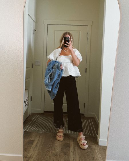Top + pants are TTS! The top is almost sold out so I linked a few similar :) the shoes run small so I would size up!! 🤍

#LTKSeasonal #LTKfindsunder100 #LTKxMadewell