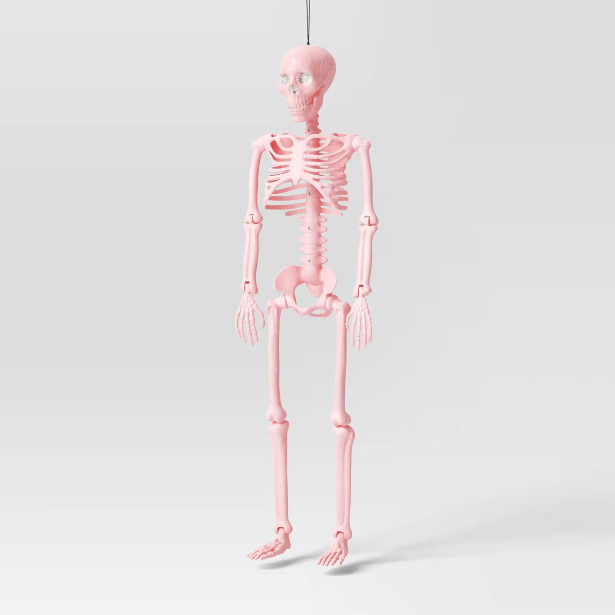 36" Poseable Skeleton Halloween Decorative Prop Pink Blush - Hyde and EEK! Boutique™ | Target