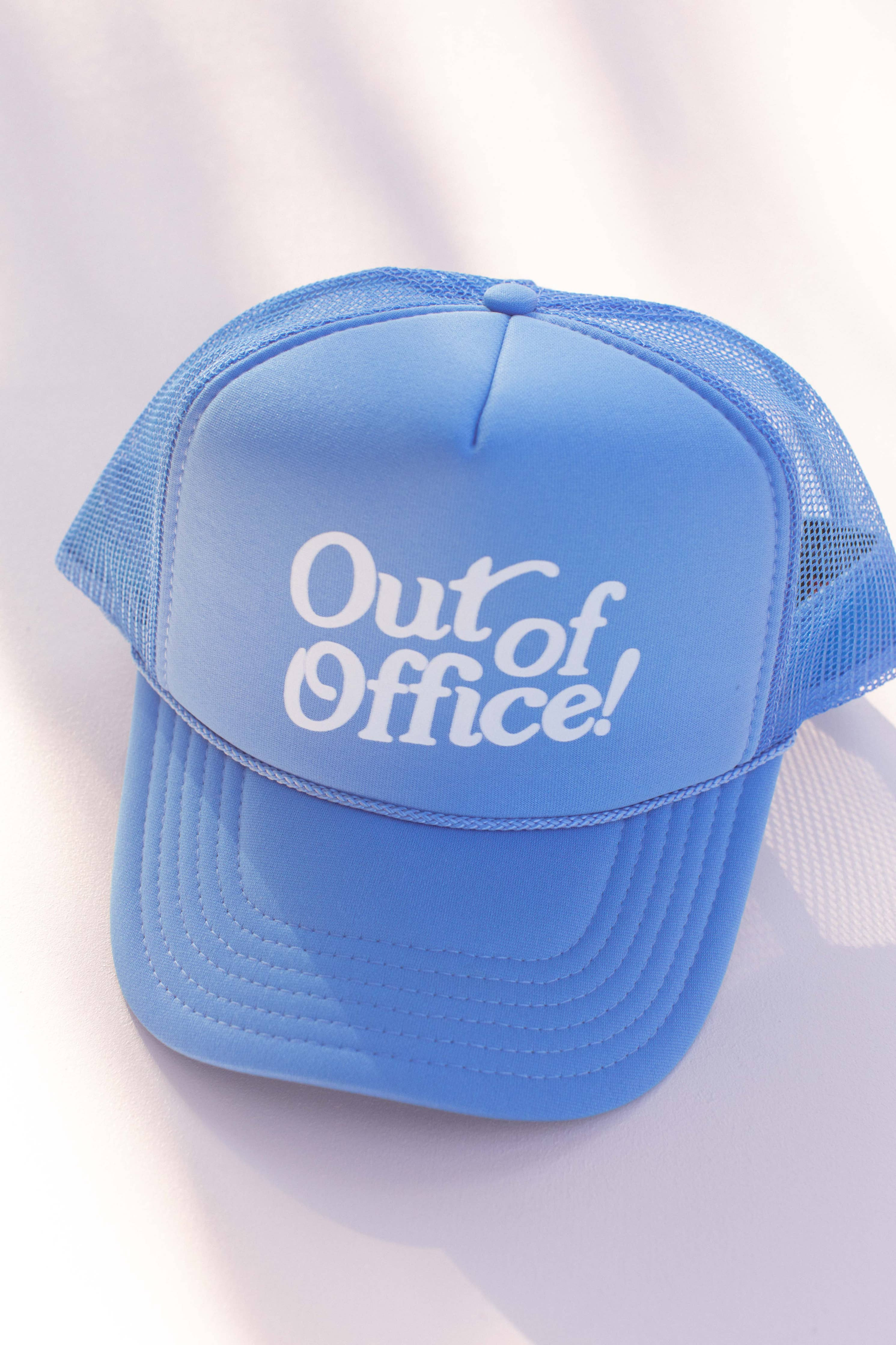 Out of Office Trucker Hat Cap | June+Grey