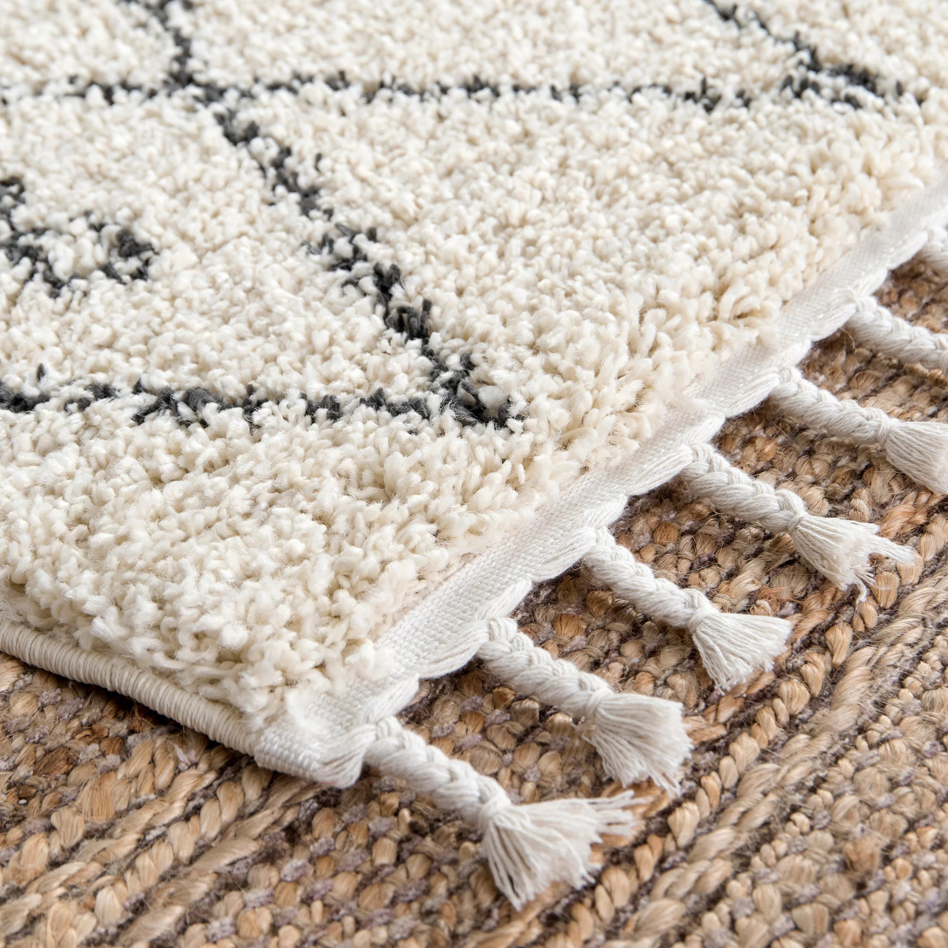 Moroccan Shag Rug | Off White | Rugs USA