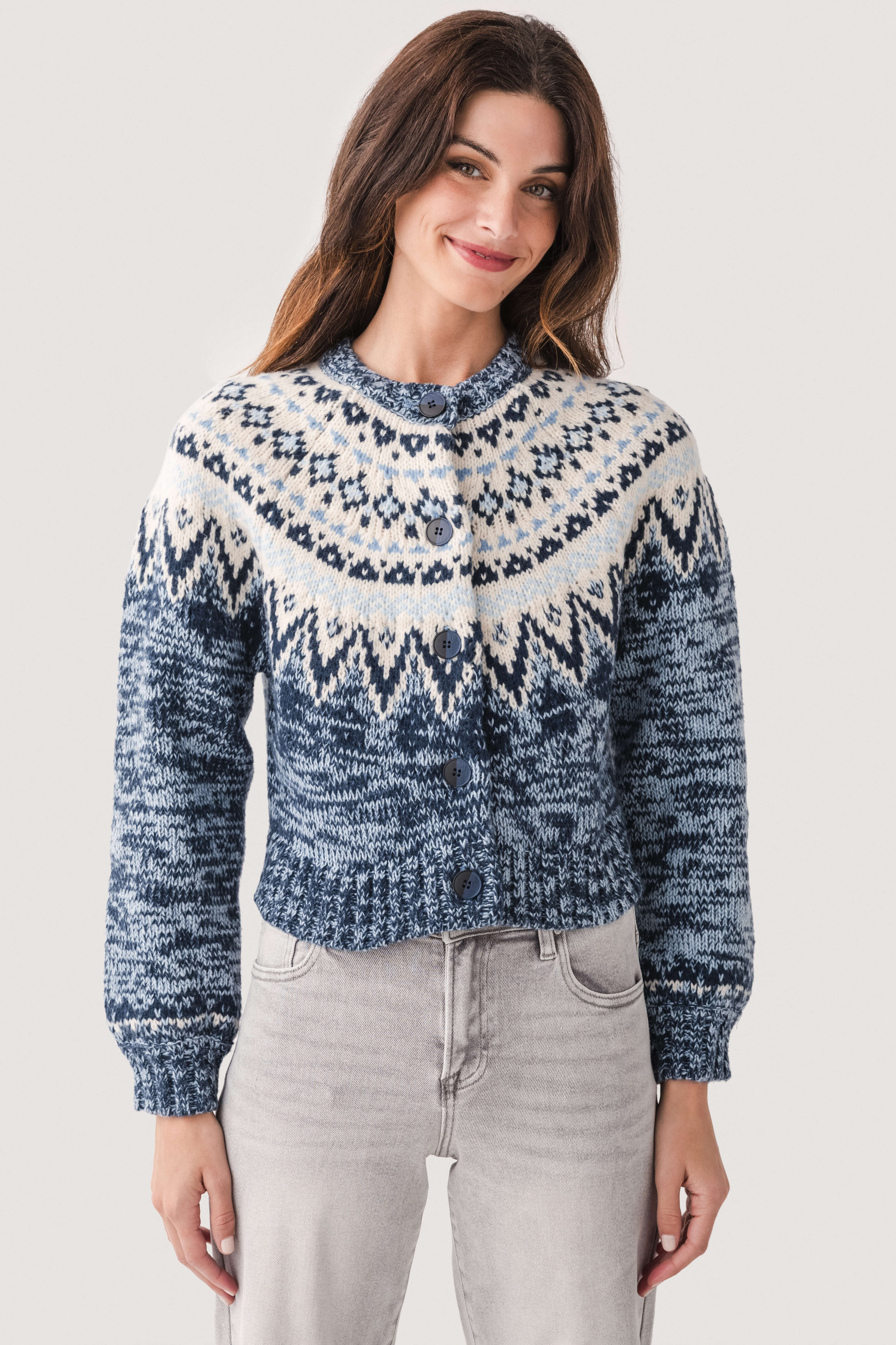 Z Supply North Sea Fairisle Cardigan | Social Threads
