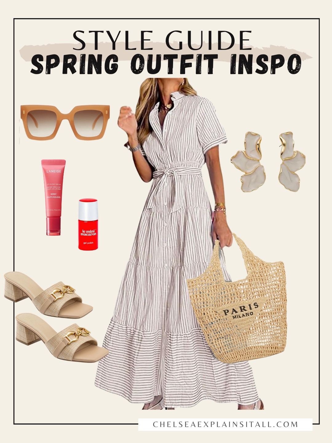 So ready for all the sprint dresses and spring outfits. This one is the perfect classic preppy or southern nautical vibe if you’re going to elevated basics. Wrap tie dress would be perfect on any body type. 

Spring outfit, summer dress, maxi dress, Gucci inspired heeled sandals, oversized sunglasses, Prada inspired bag 🫶🏻 

#LTKOver40 #LTKootd #LTKmomlife