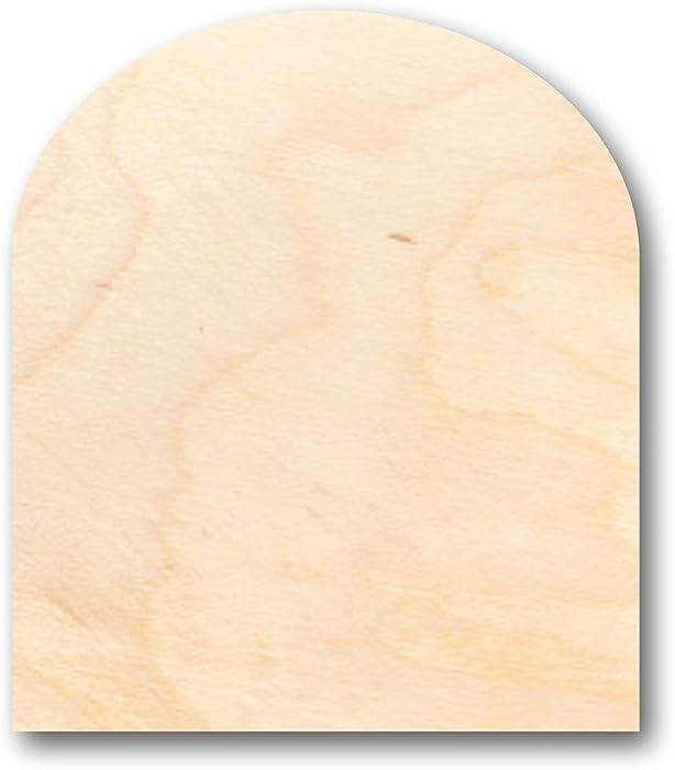 Unfinished Wood Arch Shape Craft up to 46" DIY 30" / 3/4" | Amazon (US)