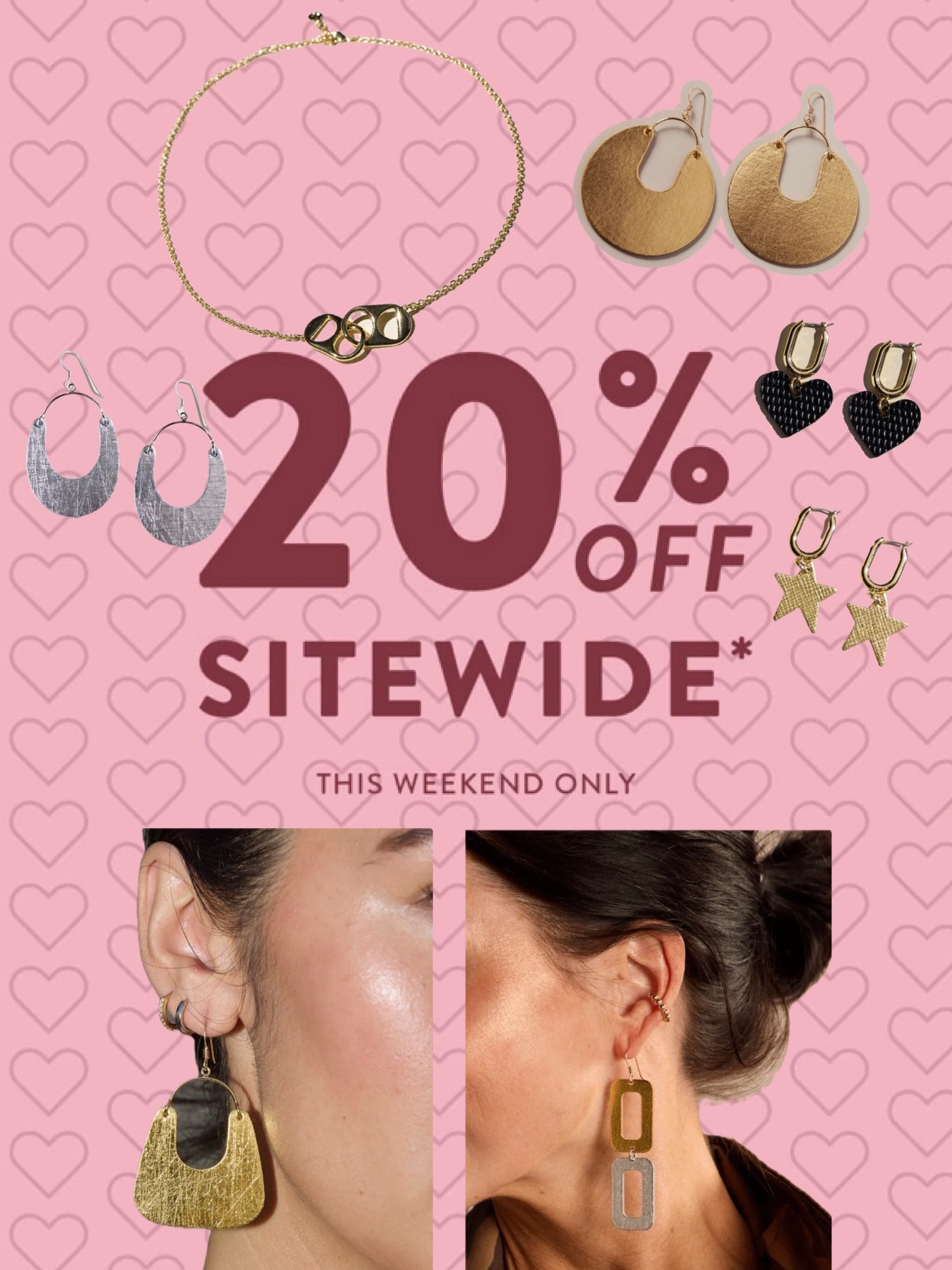 20% off sale! I LOVE their jewelry! 👏🏼👏🏼


#LTKSaleAlert #LTKValentine #LTKOver40