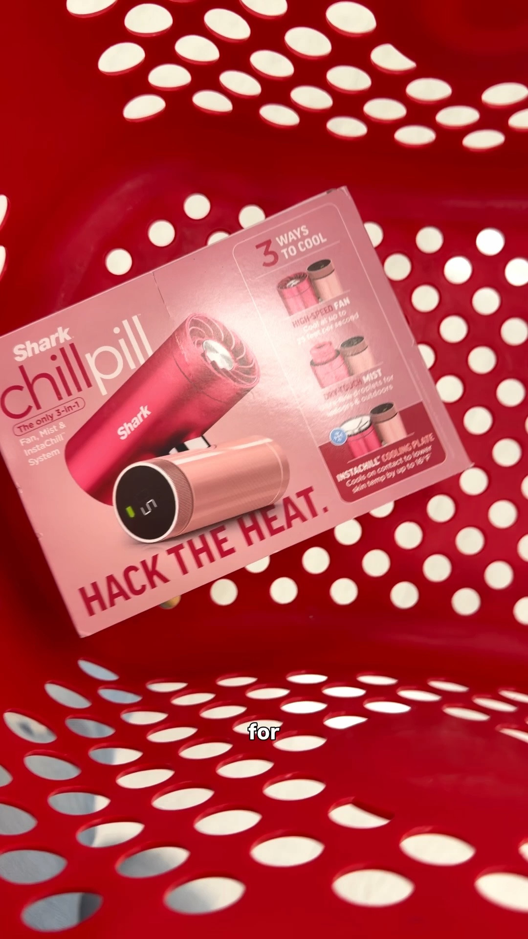 #ad The heat + mom overstimulation combo is very real right now 😅☀️🔥
I’ve been using the Shark ChillPill 3 in 1 personal cooling system from @sharkhome nonstop lately and it’s actually been saving me. It’s a high speed fan, dry touch mist, and InstaChill cooling plate all in one, so you can adjust based on what you need in the moment.
The airflow is strong and actually built for real heat 🌡️, the mist is super light so you don’t feel drenched 💧, and the InstaChill cooling plate you press right on your skin is my favorite part because it cools you down so fast ❄️
I also love how portable it is. I’ve been clipping it onto my bag or stroller, carrying it around, or just setting it next to me while I’m working 👜 It really moves with you throughout the day.
I grabbed mine at @target and I’m bringing it everywhere with me now.
@target @sharkhome #TargetPartner #SharkPartner #SharkChillPill

#LTKActive #LTKmomlife #LTKSeasonal